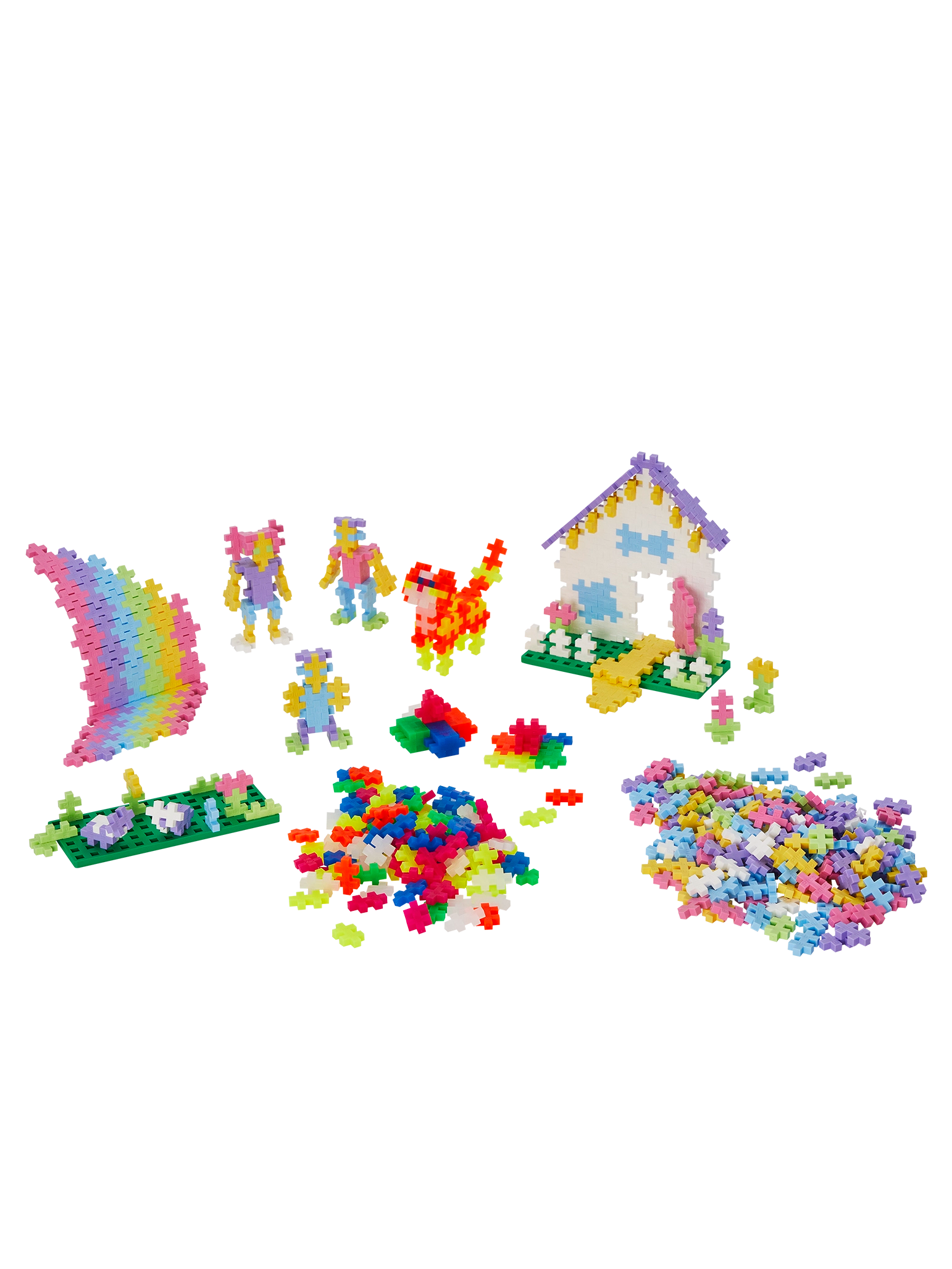 Learn to Build - Pastel - 600 pcs
